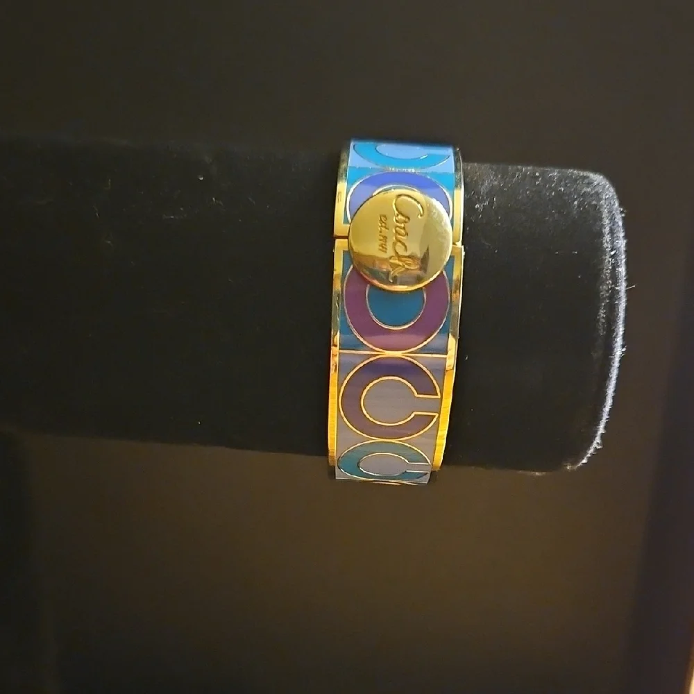 Coach Multicolor Bangle Bracelet - Picture 1 of 4